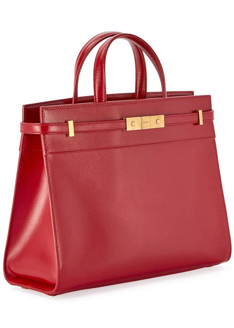 saint laurent manhattan leather tote.